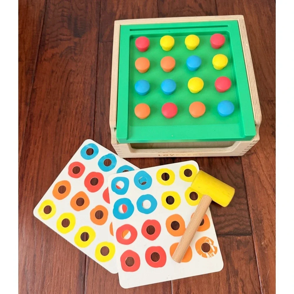 Lovevery Match and‎ Tap Box Toy Investigator Play Kit Montessori